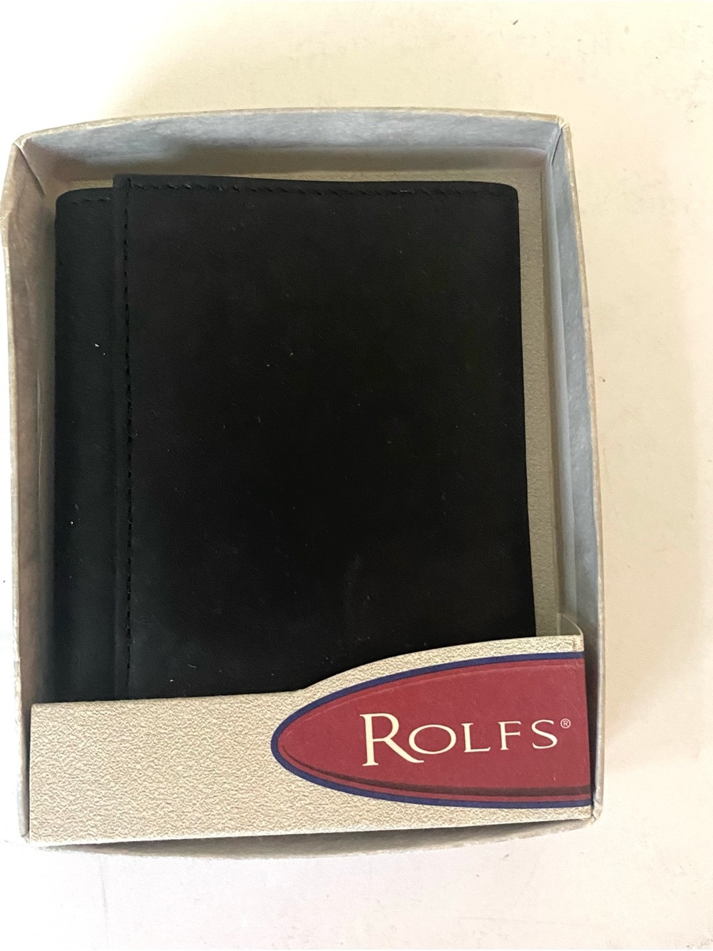 Rolfs Black Men's Bifold Wallet
